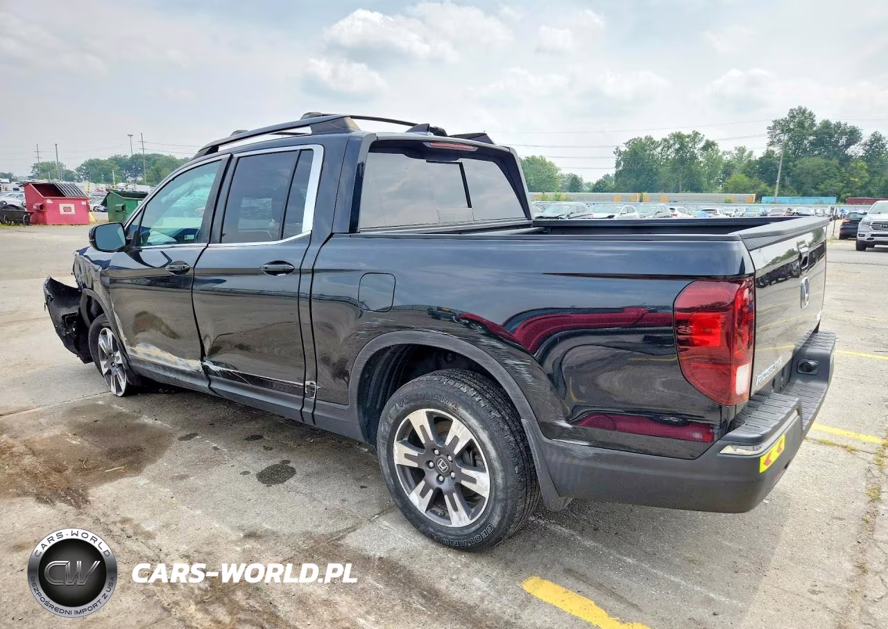 2019 Honda Ridgeline Rtl VIN:5FPYK3F61KB007982 - 2