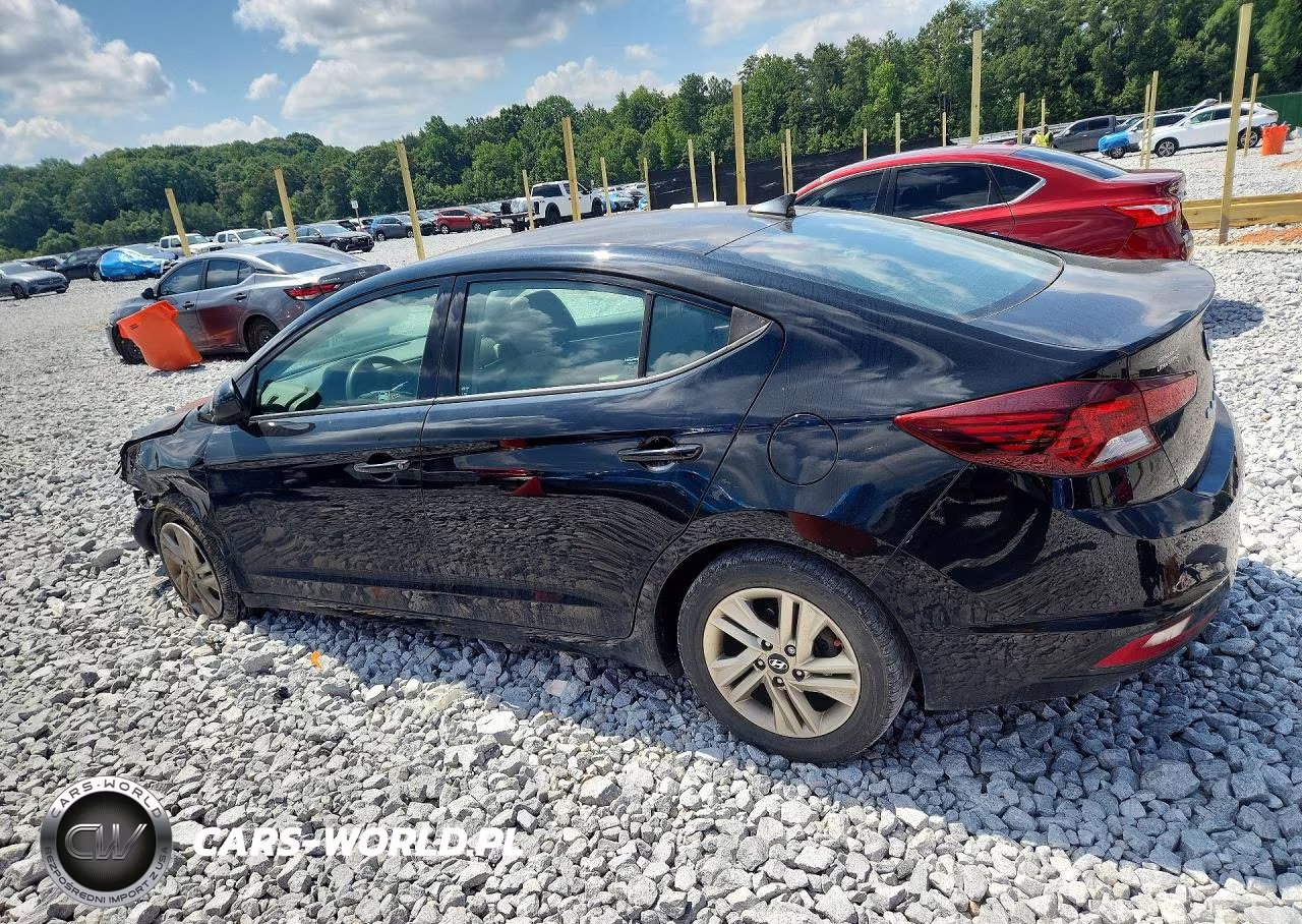 2019 Hyundai Elantra Sel VIN:5NPD84LF5KH425219 - 2