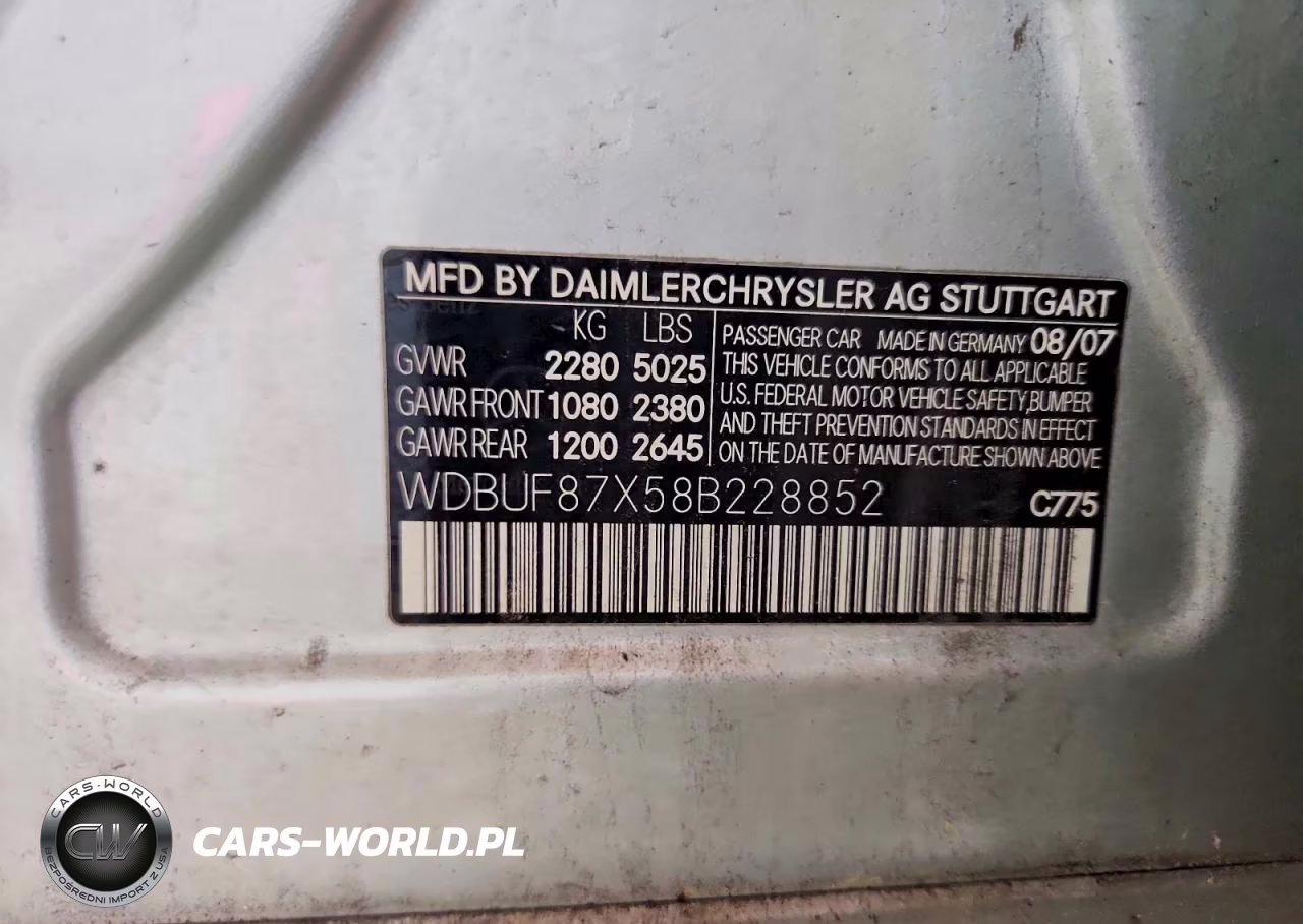 2008 Mercedes-Benz E 350 4Matic VIN:WDBUF87X58B228852 - 12