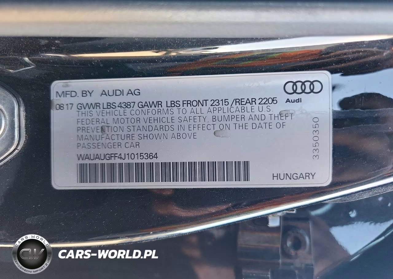 2018 Audi A3 Premium VIN:WAUAUGFF4J1015364 - 12