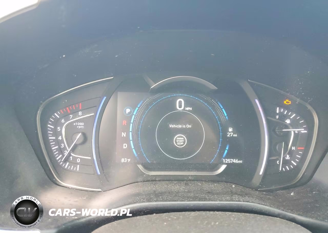 2019 Hyundai Santa Fe Sel 2.4L VIN:5NMS33AD6KH127695 - 9