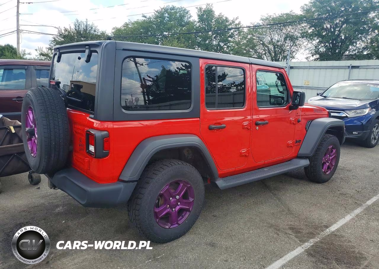 2020 Jeep Wrangler Unlimited Sport VIN:1C4HJXDNXLW188686 - 3