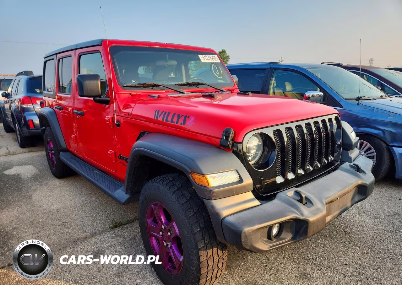 2020 Jeep Wrangler Unlimited Sport VIN:1C4HJXDNXLW188686 - 4