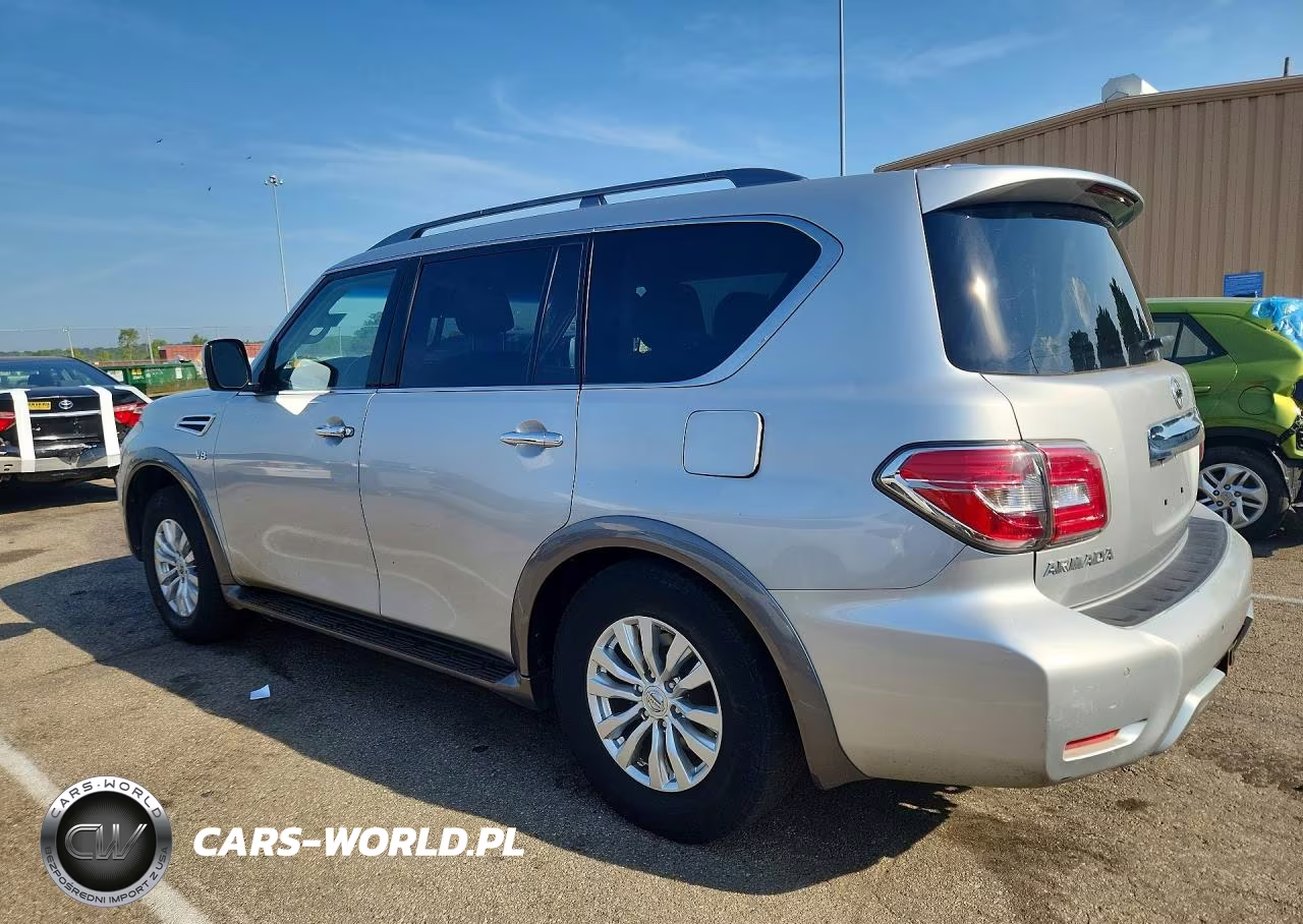 2017 Nissan Armada Sv VIN:JN8AY2NC6H9504317 - 2