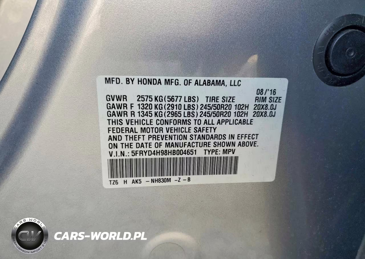 2017 Acura Mdx Advance VIN:5FRYD4H98HB004651 - 13