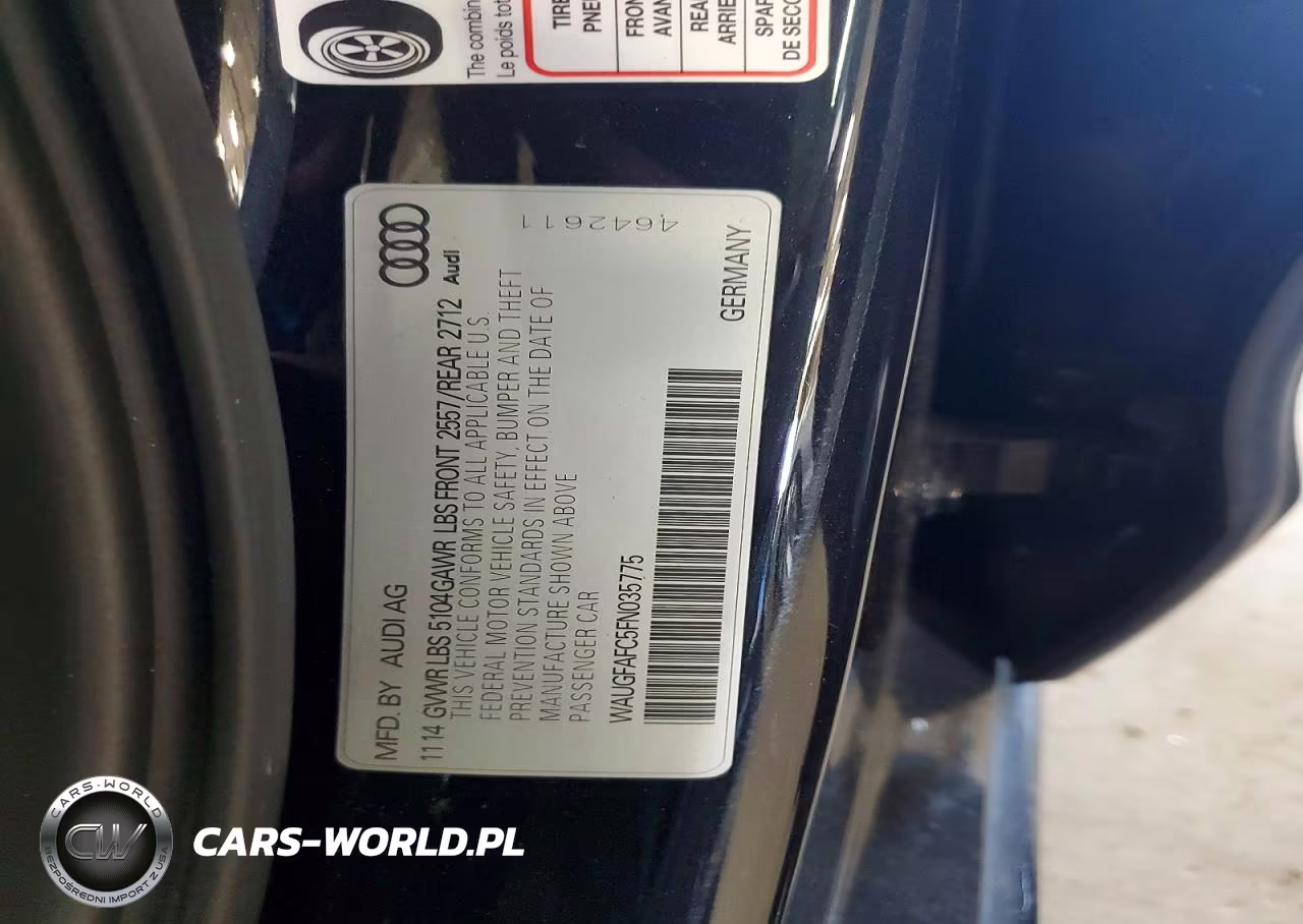 2015 Audi A6 Premium Plus VIN:WAUGFAFC5FN035775 - 13