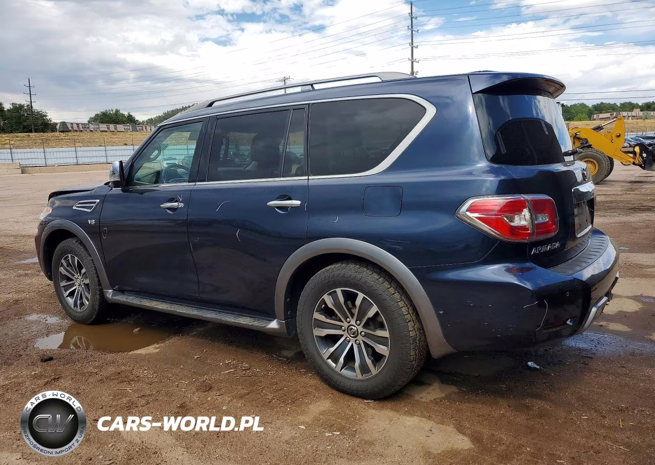 2020 Nissan Armada Sl VIN:JN8AY2NC1L9617942 - 2