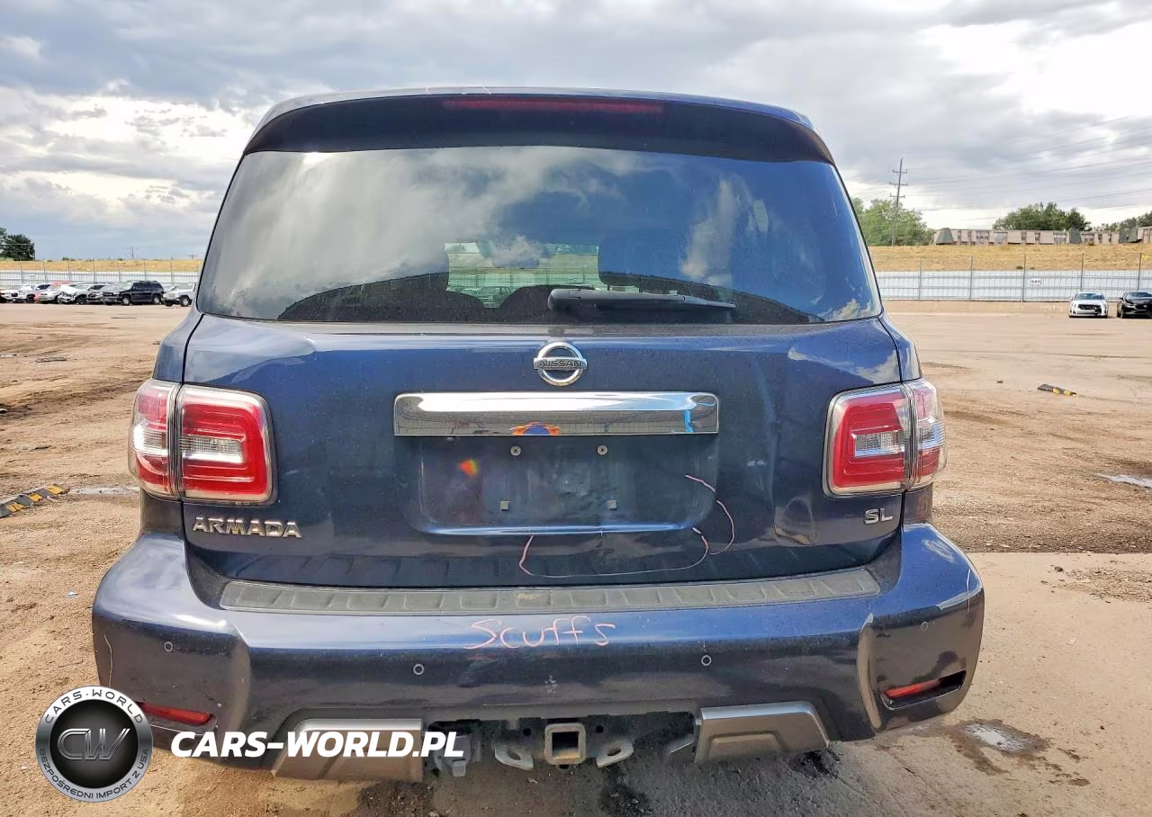 2020 Nissan Armada Sl VIN:JN8AY2NC1L9617942 - 6