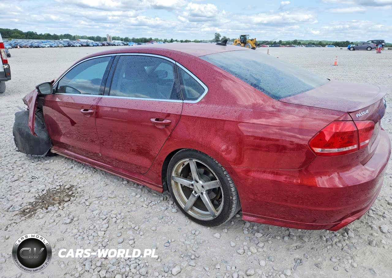 2015 Volkswagen Passat Se VIN:1VWBV7A35FC043765 - 2
