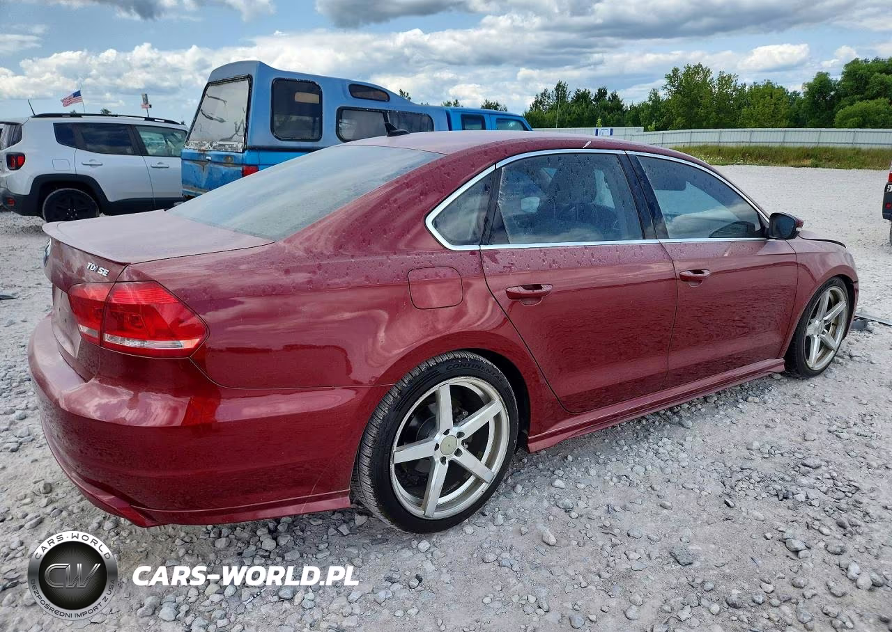 2015 Volkswagen Passat Se VIN:1VWBV7A35FC043765 - 3