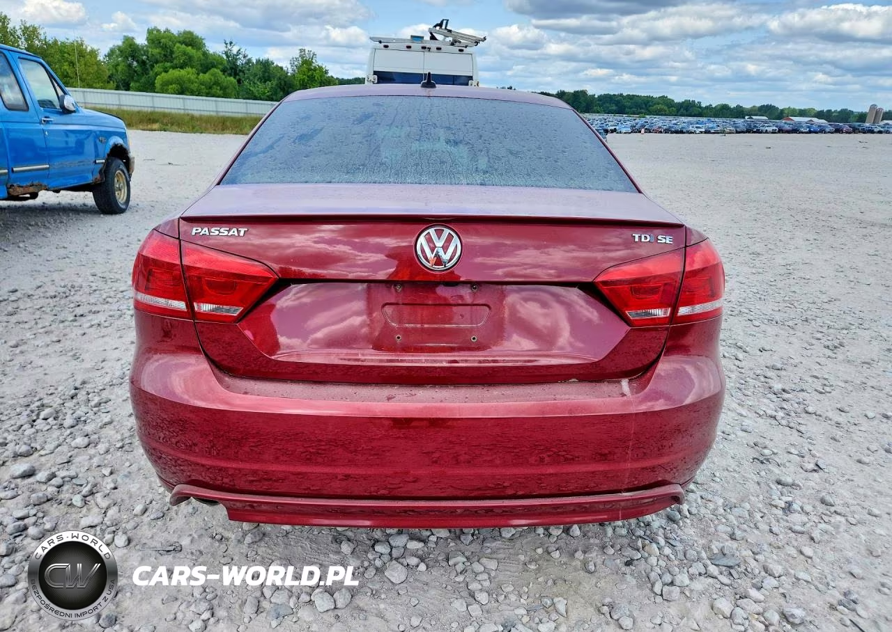 2015 Volkswagen Passat Se VIN:1VWBV7A35FC043765 - 6