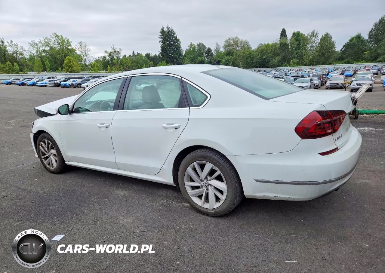 2018 Volkswagen Passat Se VIN:1VWBA7A34JC040926 - 2
