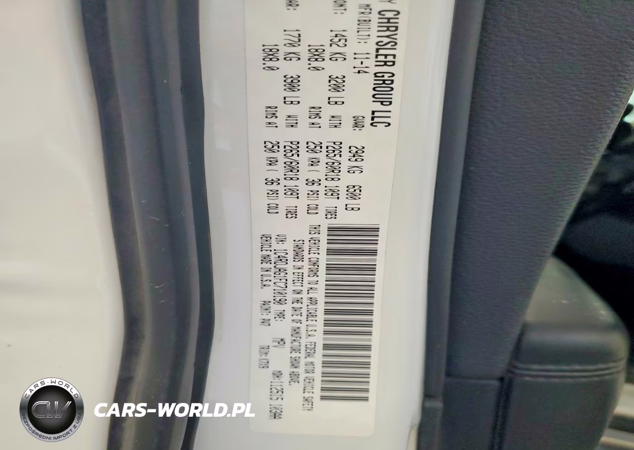 2015 Dodge Durango Sxt VIN:1C4RDJAG1FC710190 - 13