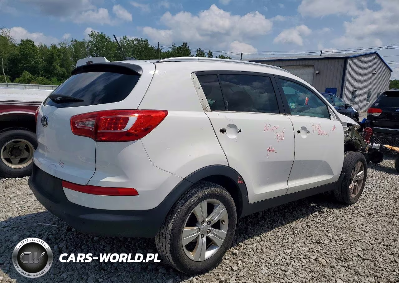 2012 Kia Sportage Lx VIN:KNDPB3A22C7333709 - 3