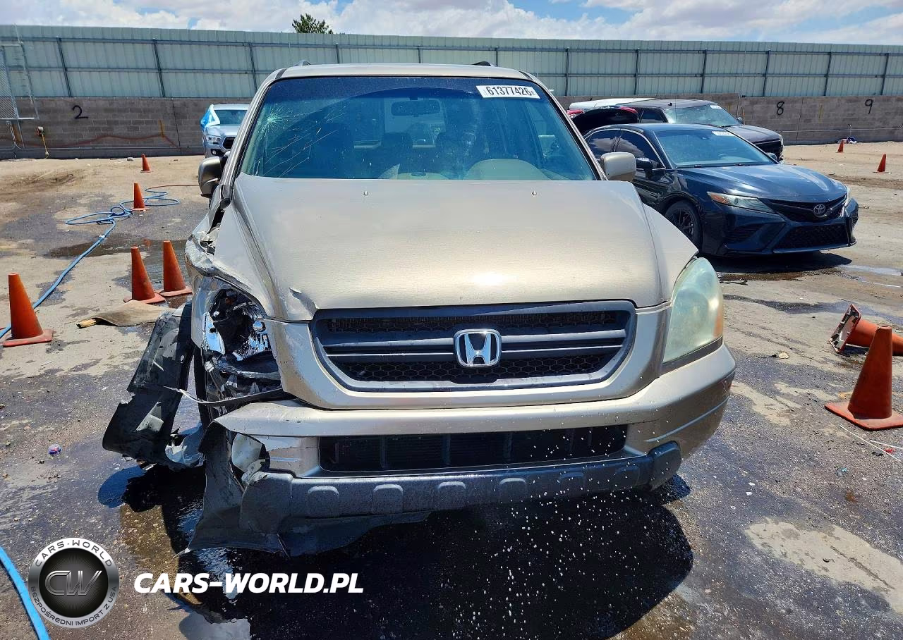 2005 Honda Pilot Ex VIN:5FNYF18455B030134 - 5