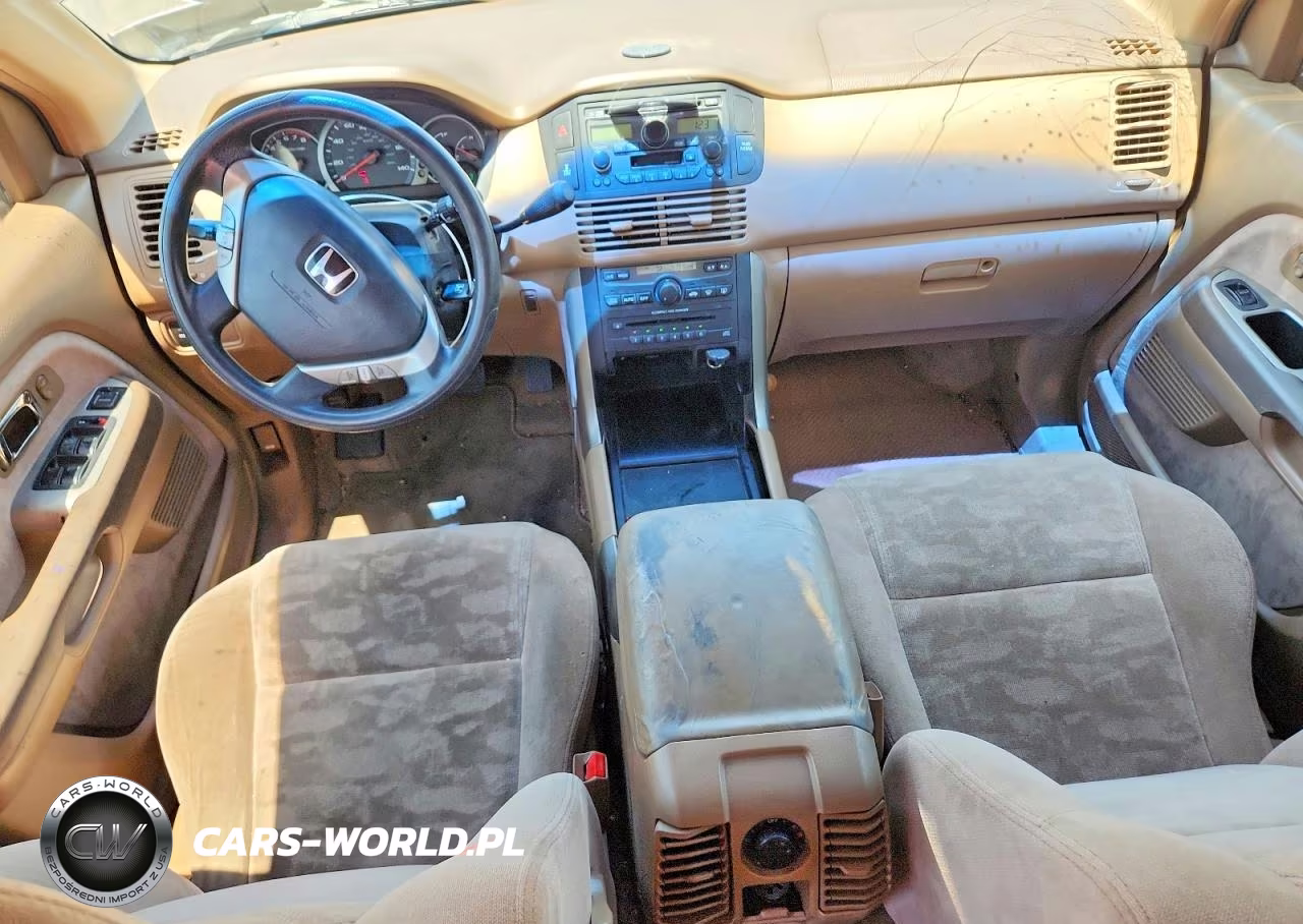 2005 Honda Pilot Ex VIN:5FNYF18455B030134 - 8
