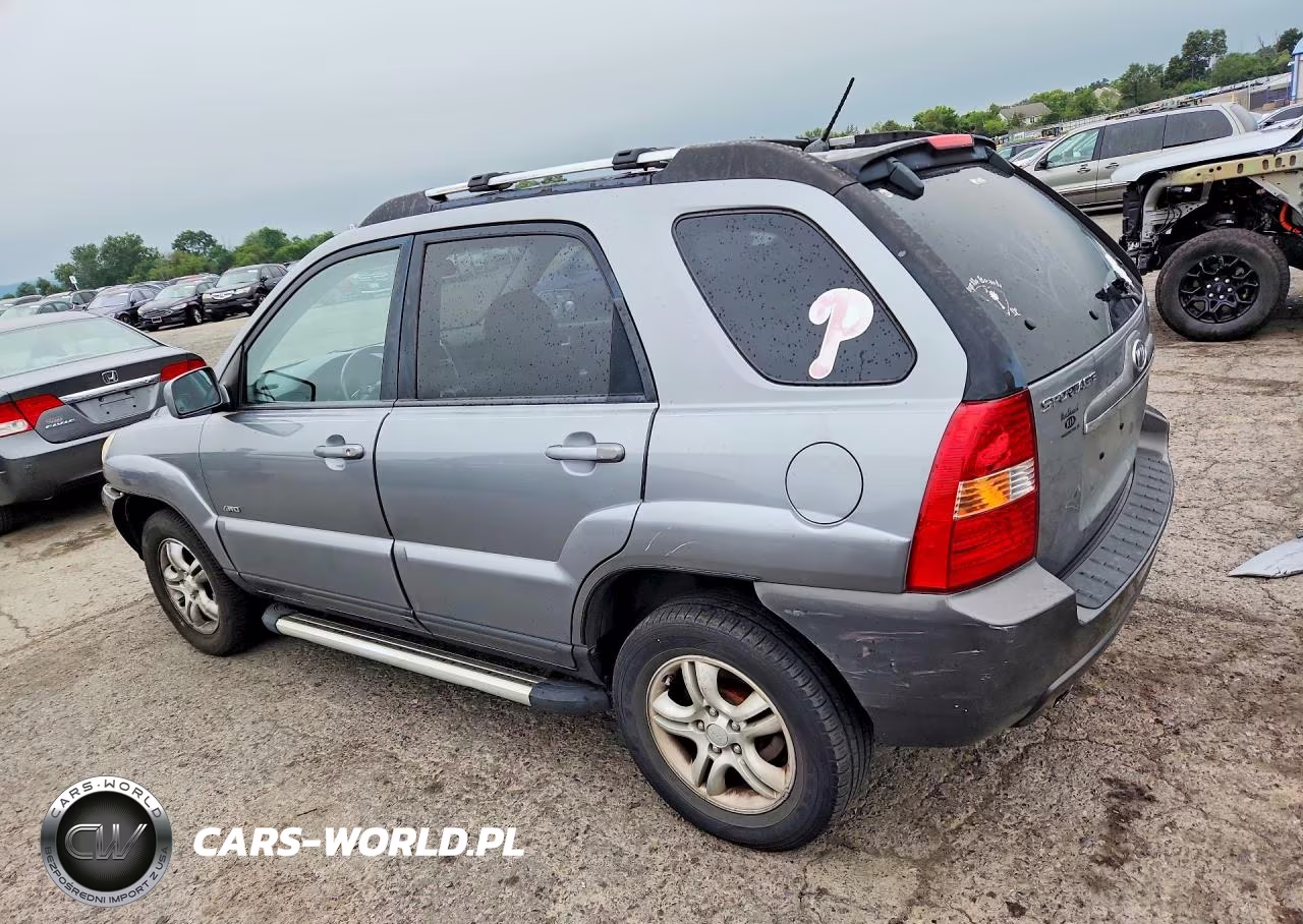 2007 Kia Sportage Lx VIN:KNDJE723177345867 - 2