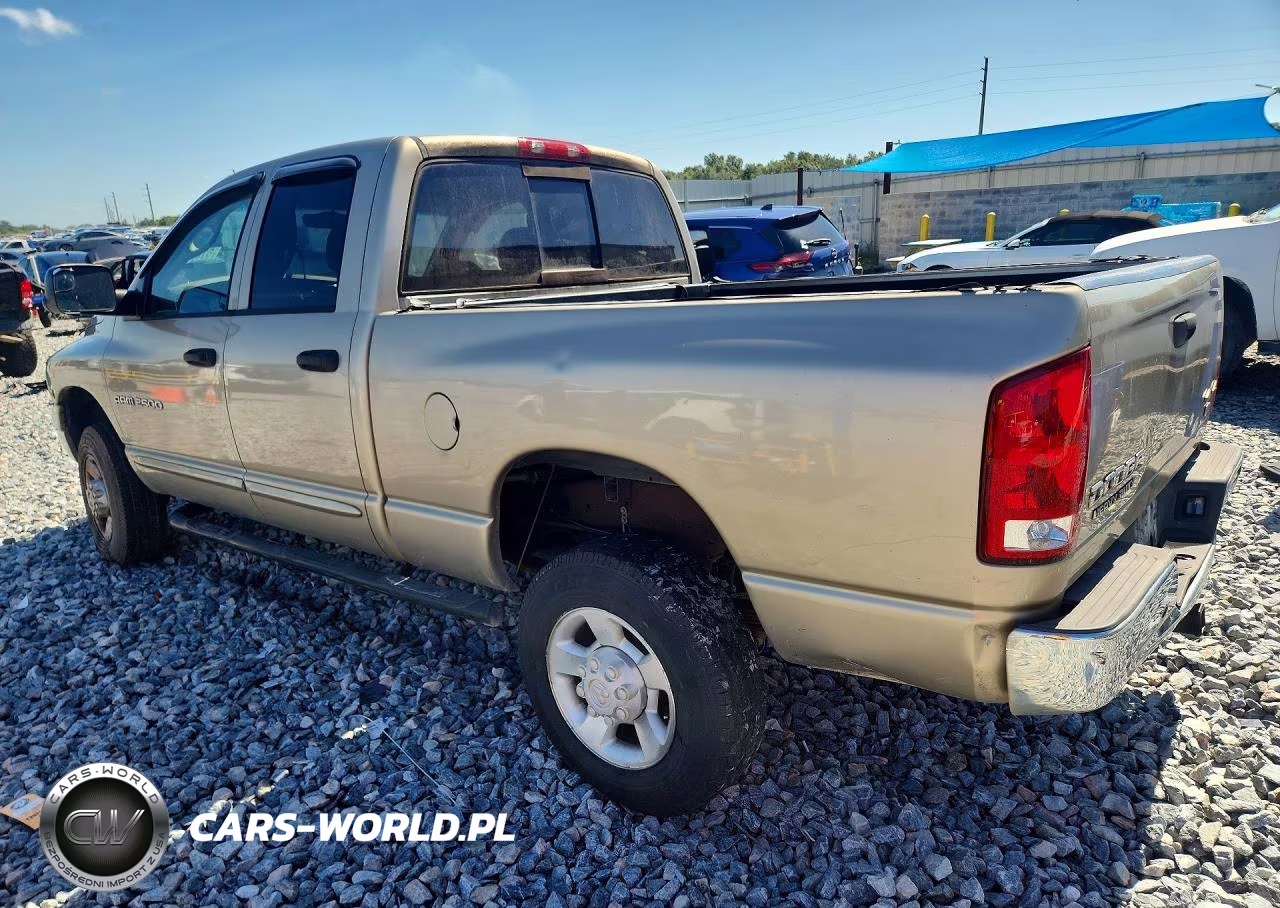 2003 Dodge Ram 2500 St VIN:3D7KU28D33G837864 - 2