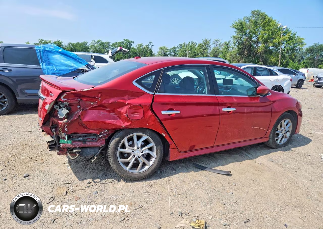 2013 Nissan Sentra Sr VIN:3N1AB7AP6DL695986 - 3