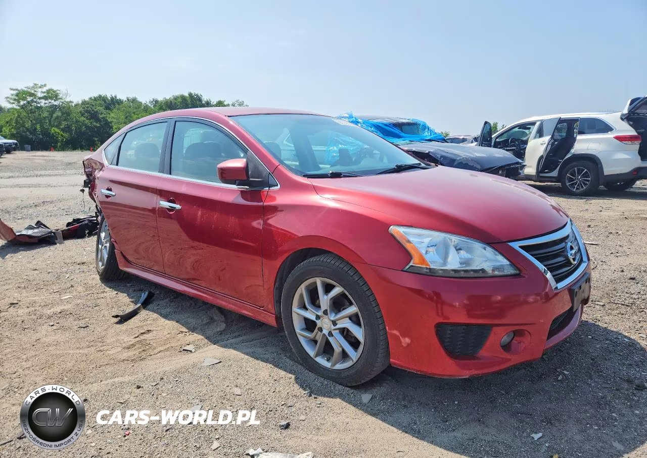 2013 Nissan Sentra Sr VIN:3N1AB7AP6DL695986 - 4