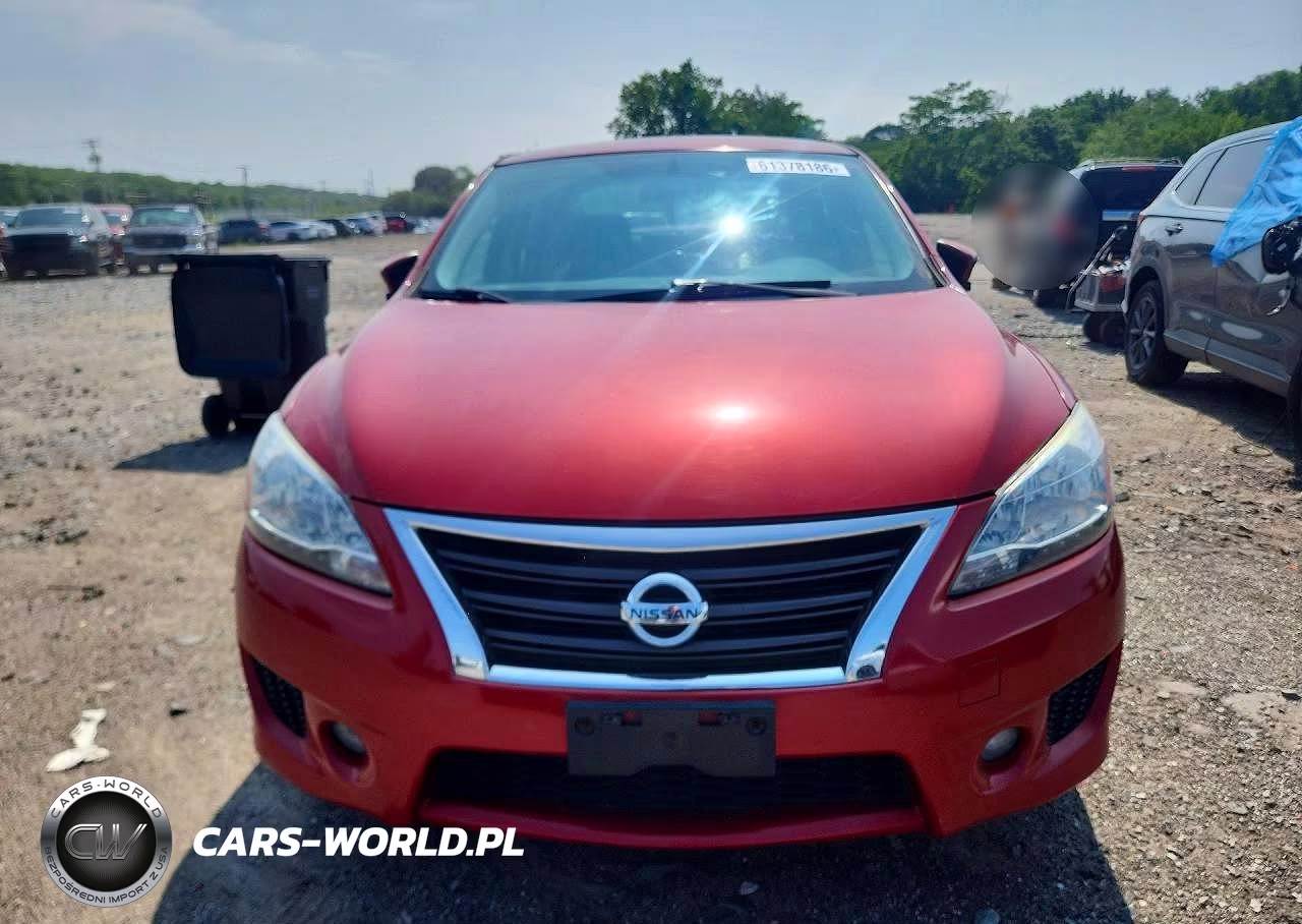 2013 Nissan Sentra Sr VIN:3N1AB7AP6DL695986 - 5