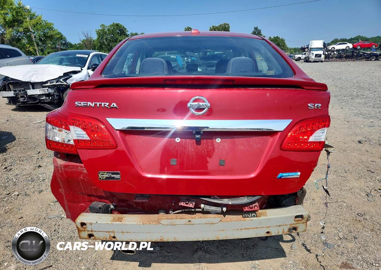 2013 Nissan Sentra Sr VIN:3N1AB7AP6DL695986 - 6