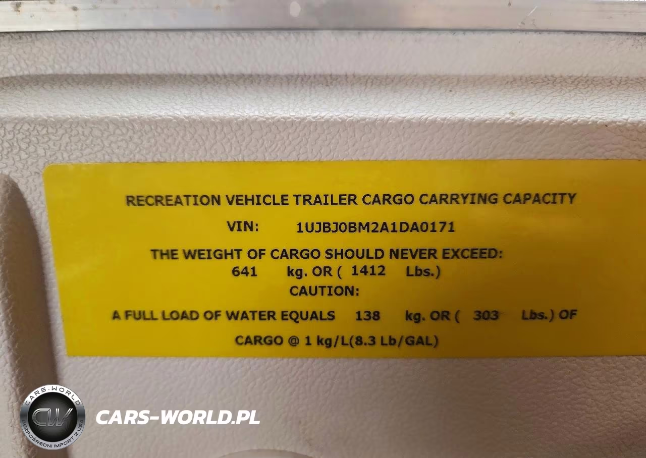 2010 Jayco Eagle Camper VIN:1UJBJ0BM2A1DA0171 - 10