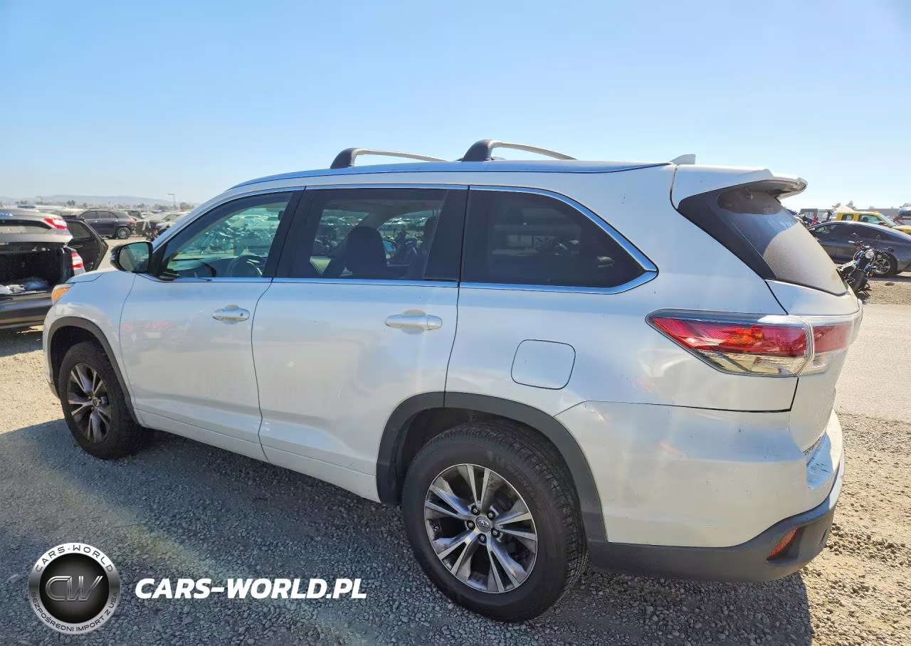 2014 Toyota Highlander Xle VIN:5TDKKRFH8ES029092 - 2