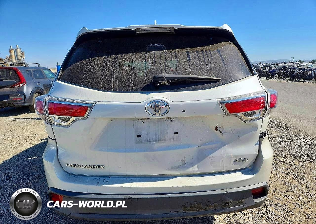 2014 Toyota Highlander Xle VIN:5TDKKRFH8ES029092 - 6