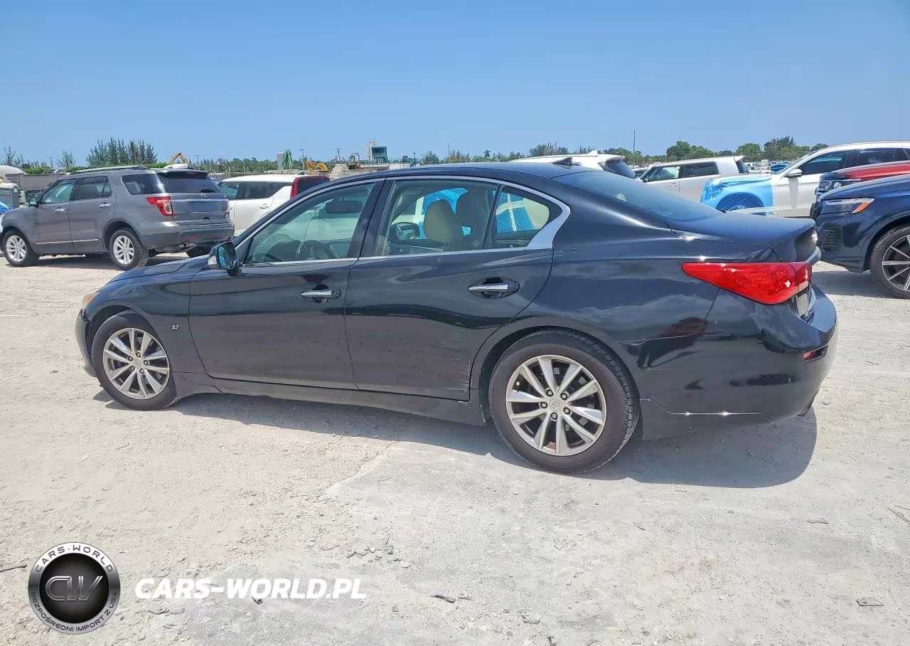 2014 Infiniti Q50 Premium VIN:JN1BV7APXEM674349 - 2