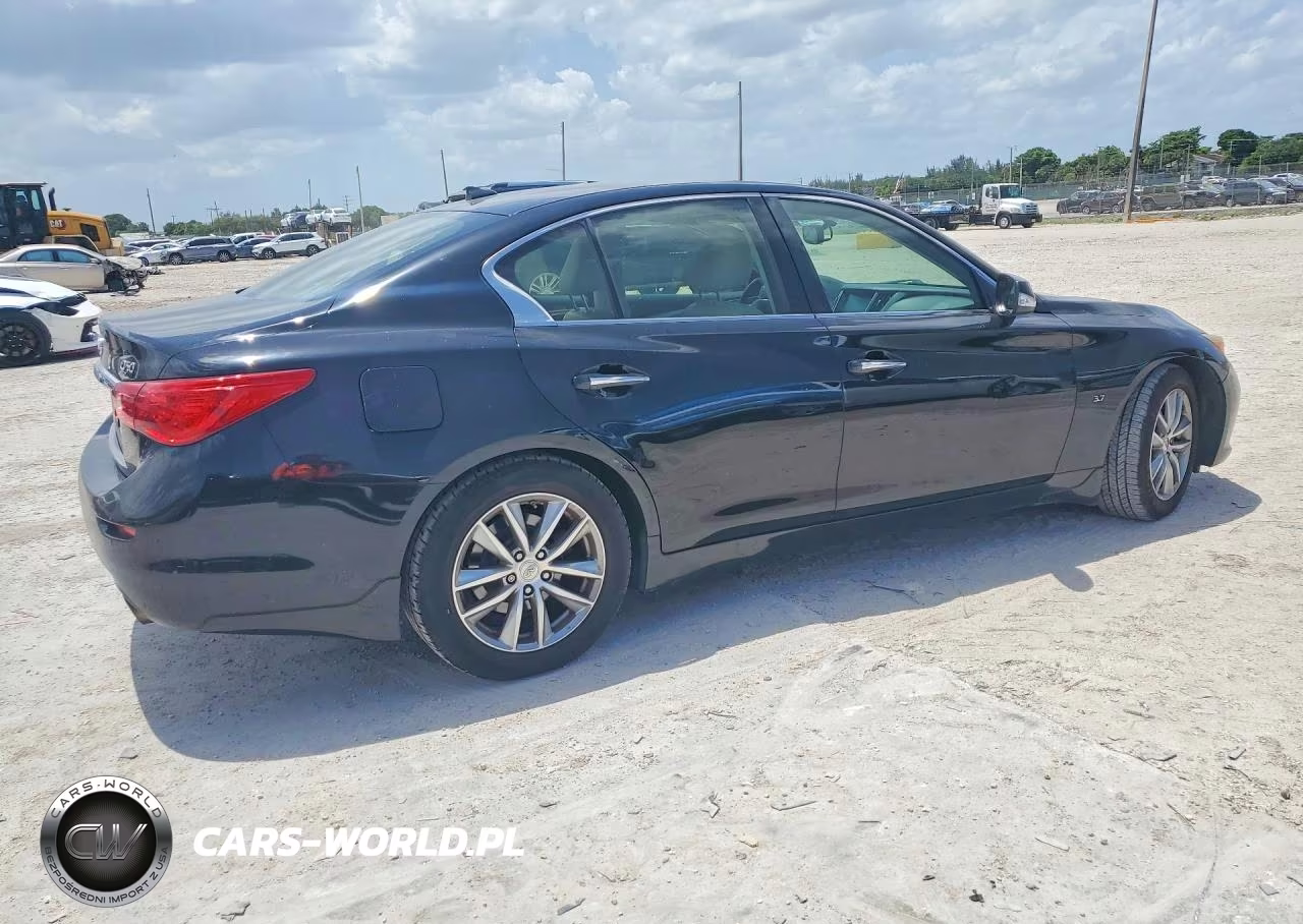 2014 Infiniti Q50 Premium VIN:JN1BV7APXEM674349 - 3