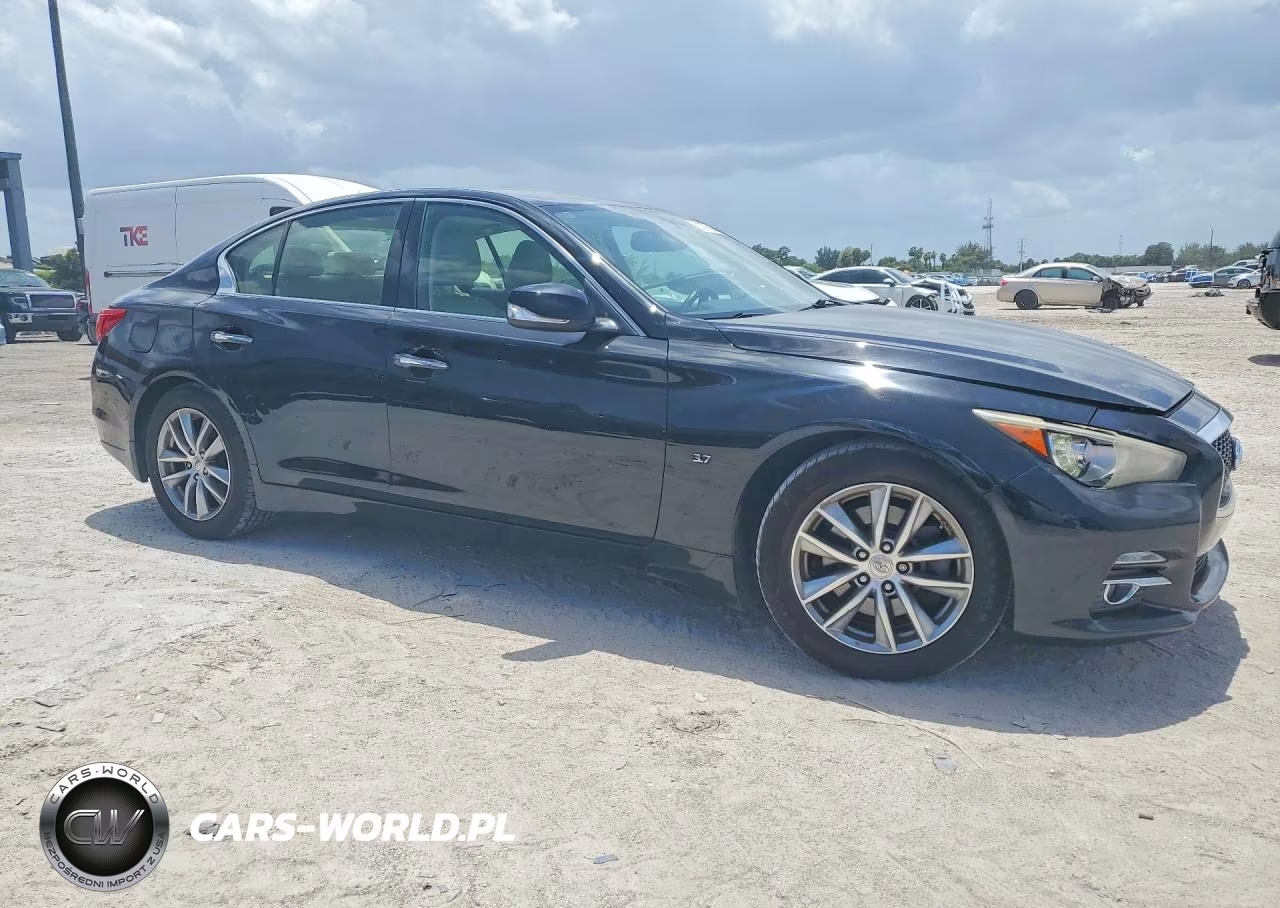 2014 Infiniti Q50 Premium VIN:JN1BV7APXEM674349 - 4