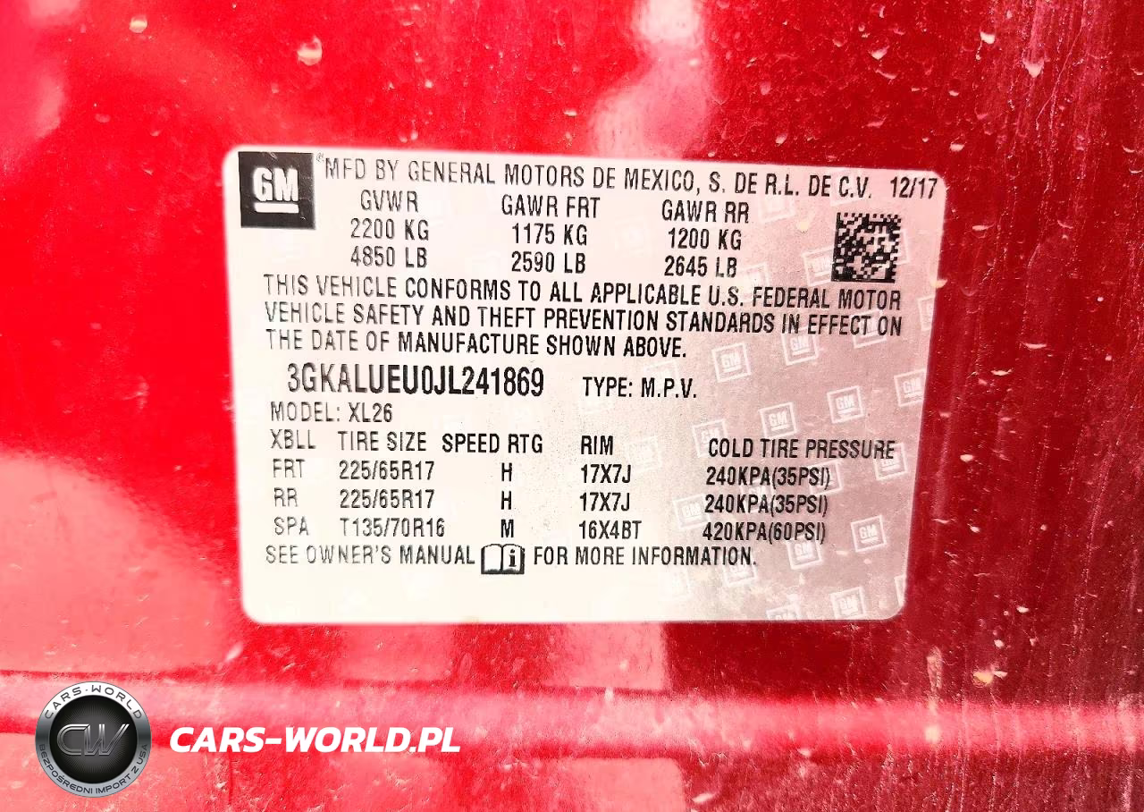 2018 GMC Terrain Sle VIN:3GKALUEU0JL241869 - 13