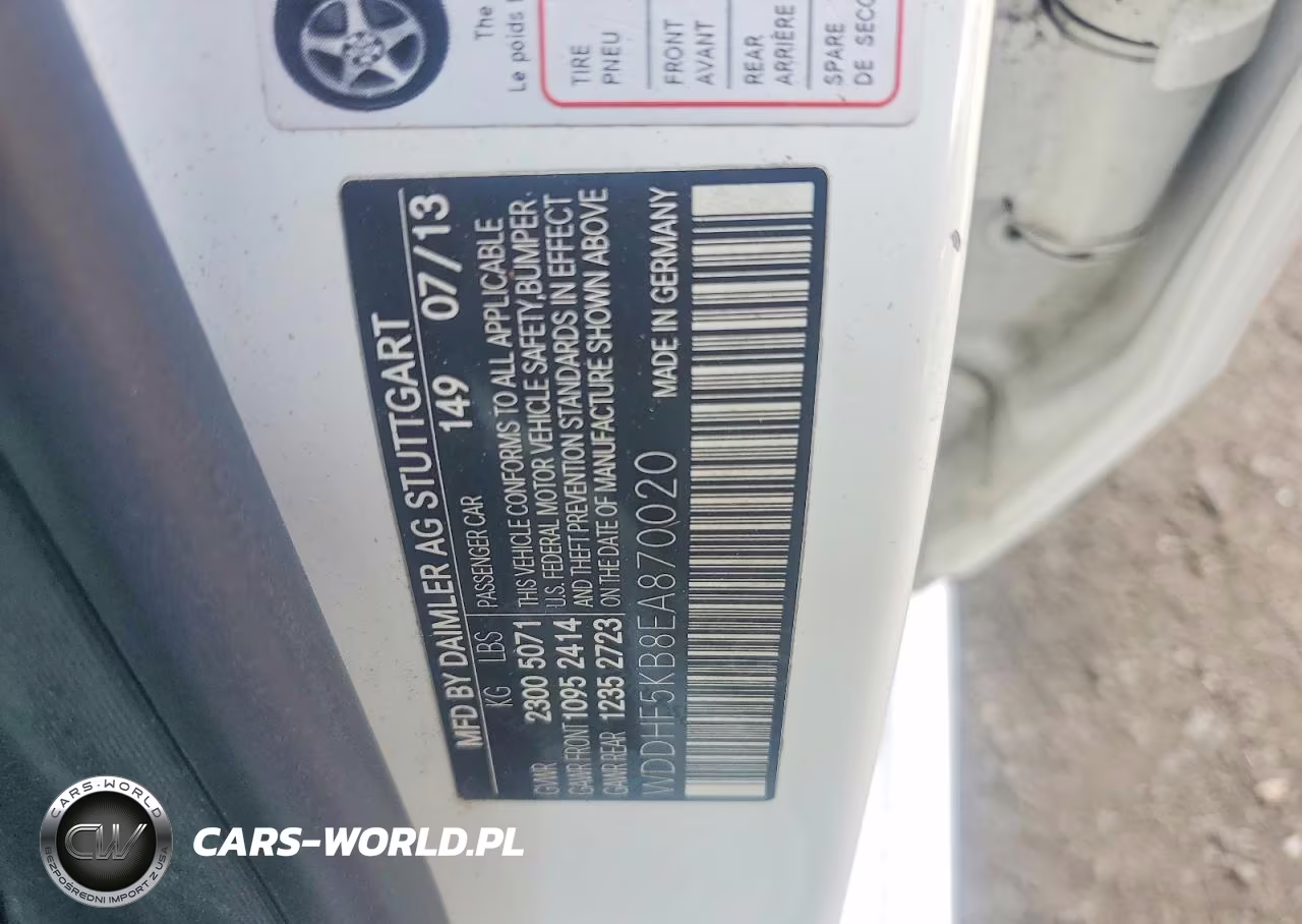 2014 Mercedes-Benz E 350 VIN:WDDHF5KB8EA870020 - 12