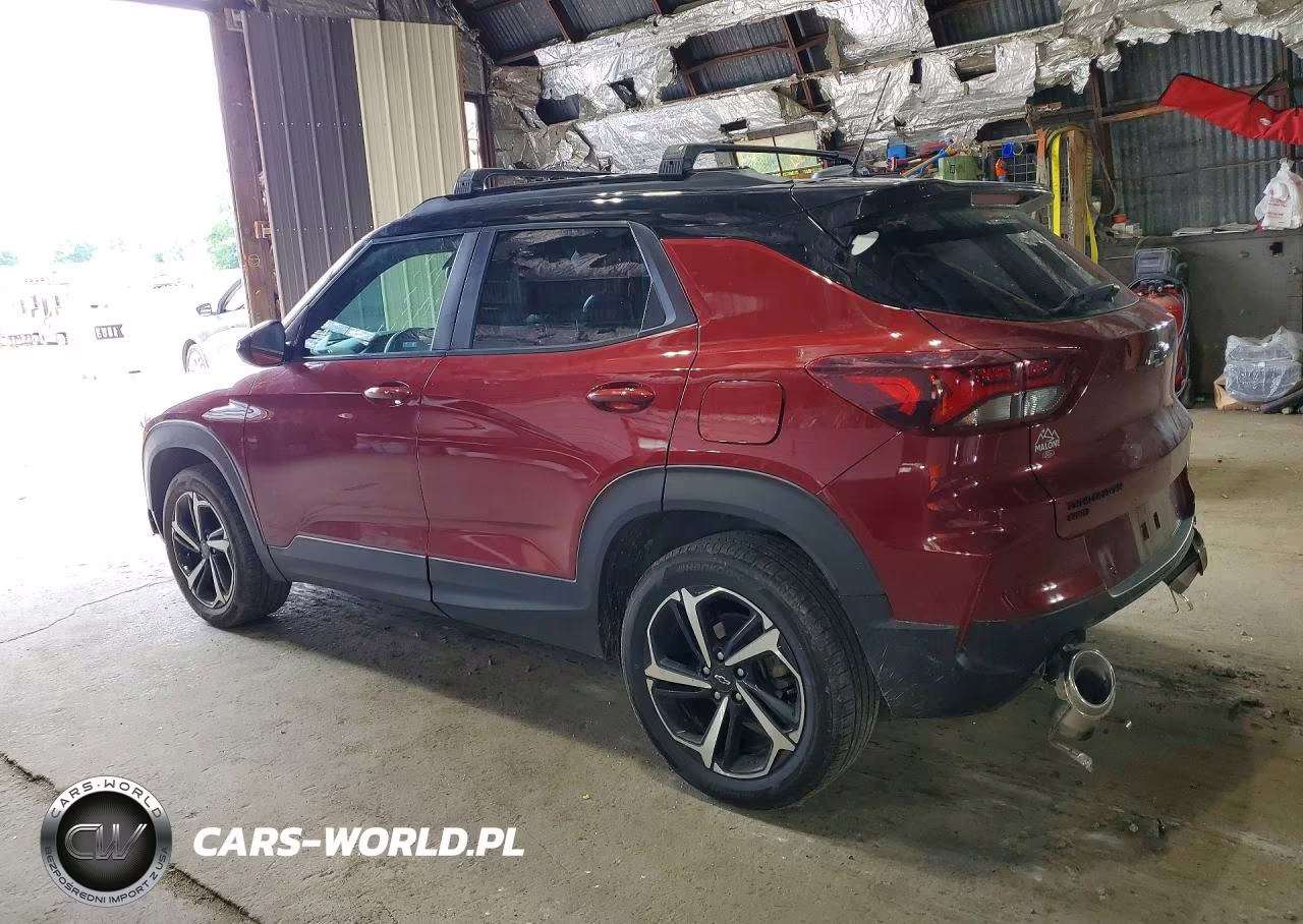 2022 Chevrolet Trailblazer Rs VIN:KL79MUSL0NB011373 - 2