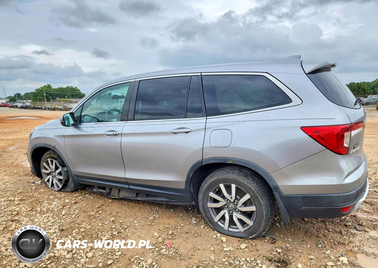 2020 Honda Pilot Exl VIN:5FNYF5H45LB004721 - 2