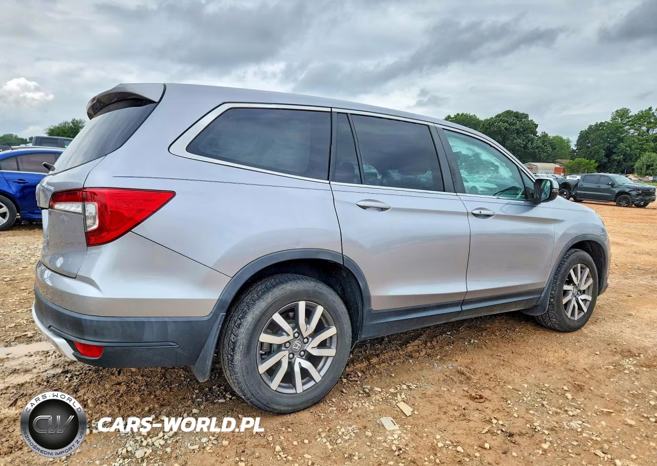 2020 Honda Pilot Exl VIN:5FNYF5H45LB004721 - 3