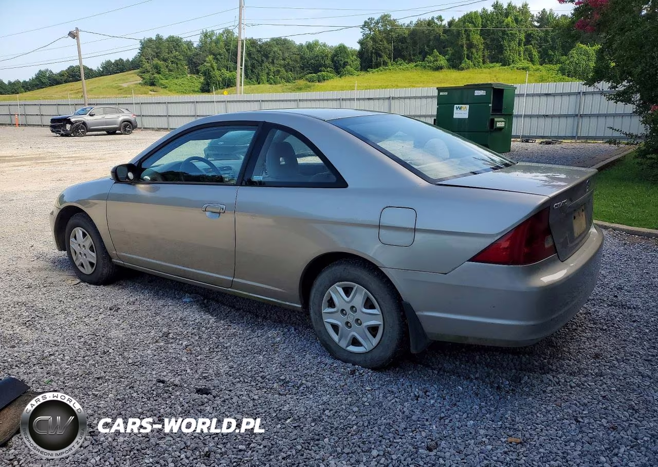 2003 Honda Civic Lx VIN:1HGEM22553L001602 - 2