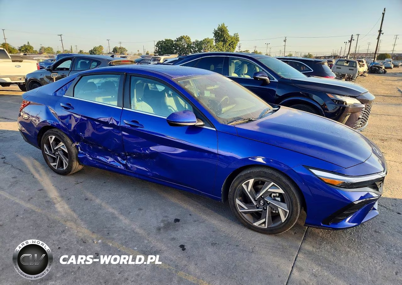 2025 Hyundai Elantra Sel VIN:KMHLS4DG3SU032597 - 4