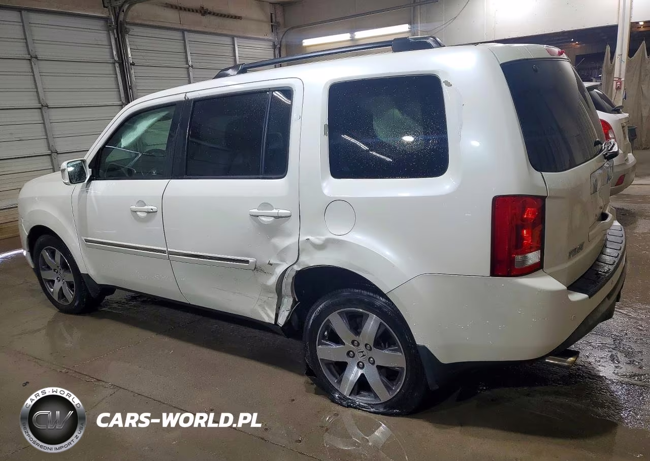 2012 Honda Pilot Touring VIN:5FNYF4H91CB078885 - 2