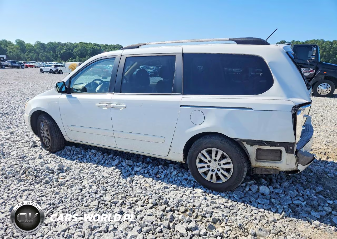 2012 Kia Sedona Lx VIN:KNDMG4C74C6417393 - 2