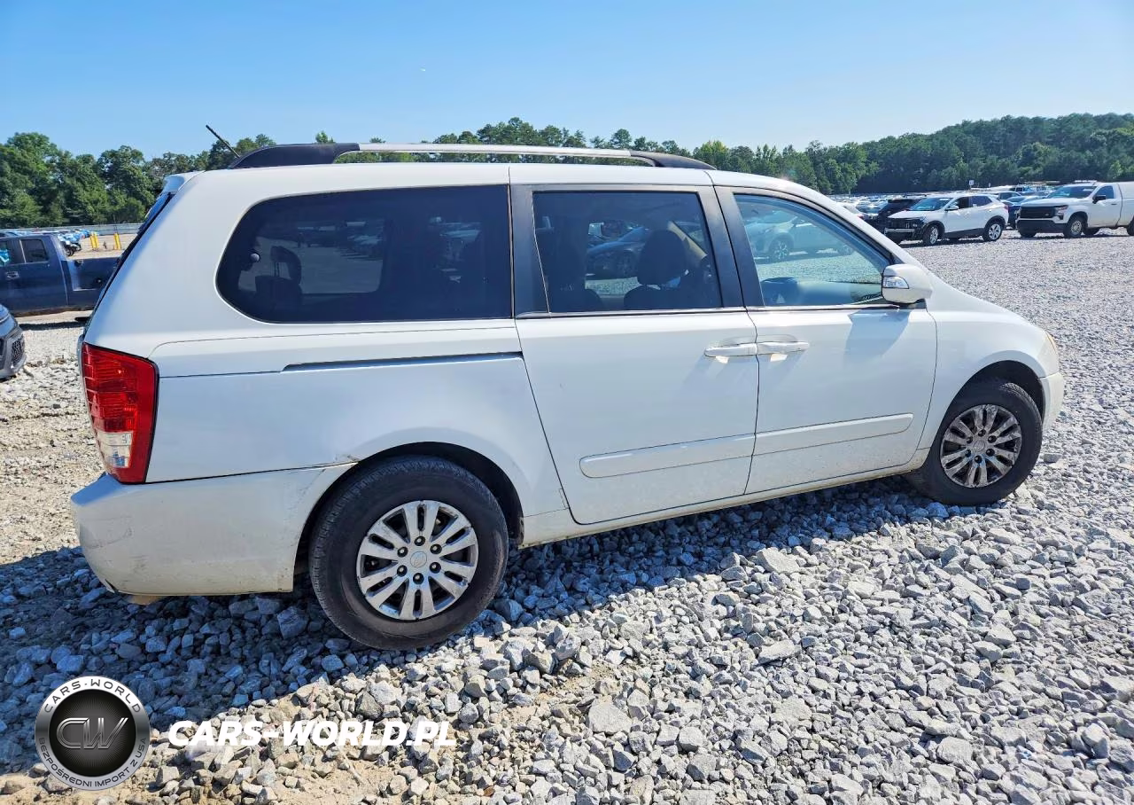 2012 Kia Sedona Lx VIN:KNDMG4C74C6417393 - 3