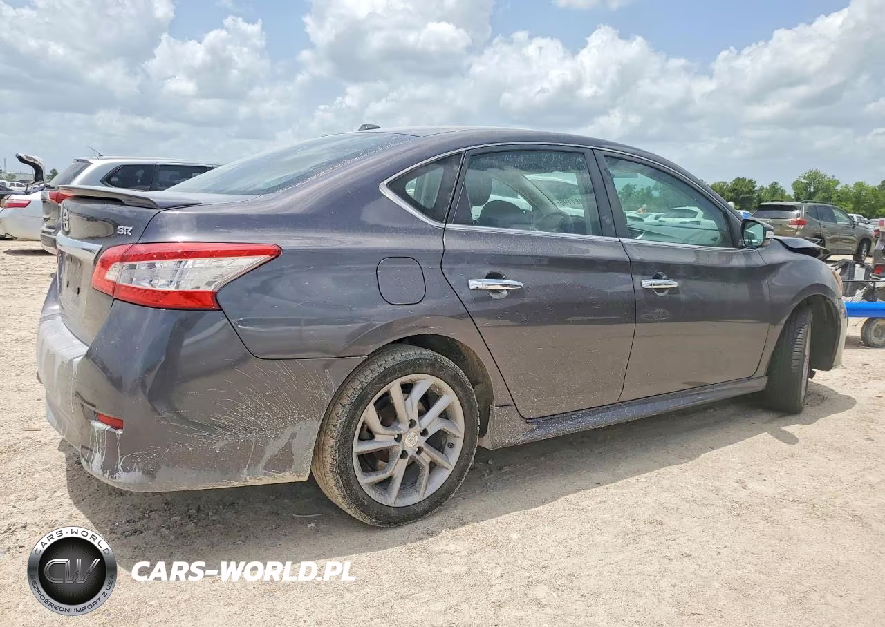 2015 Nissan Sentra Sr VIN:3N1AB7AP9FY300057 - 3