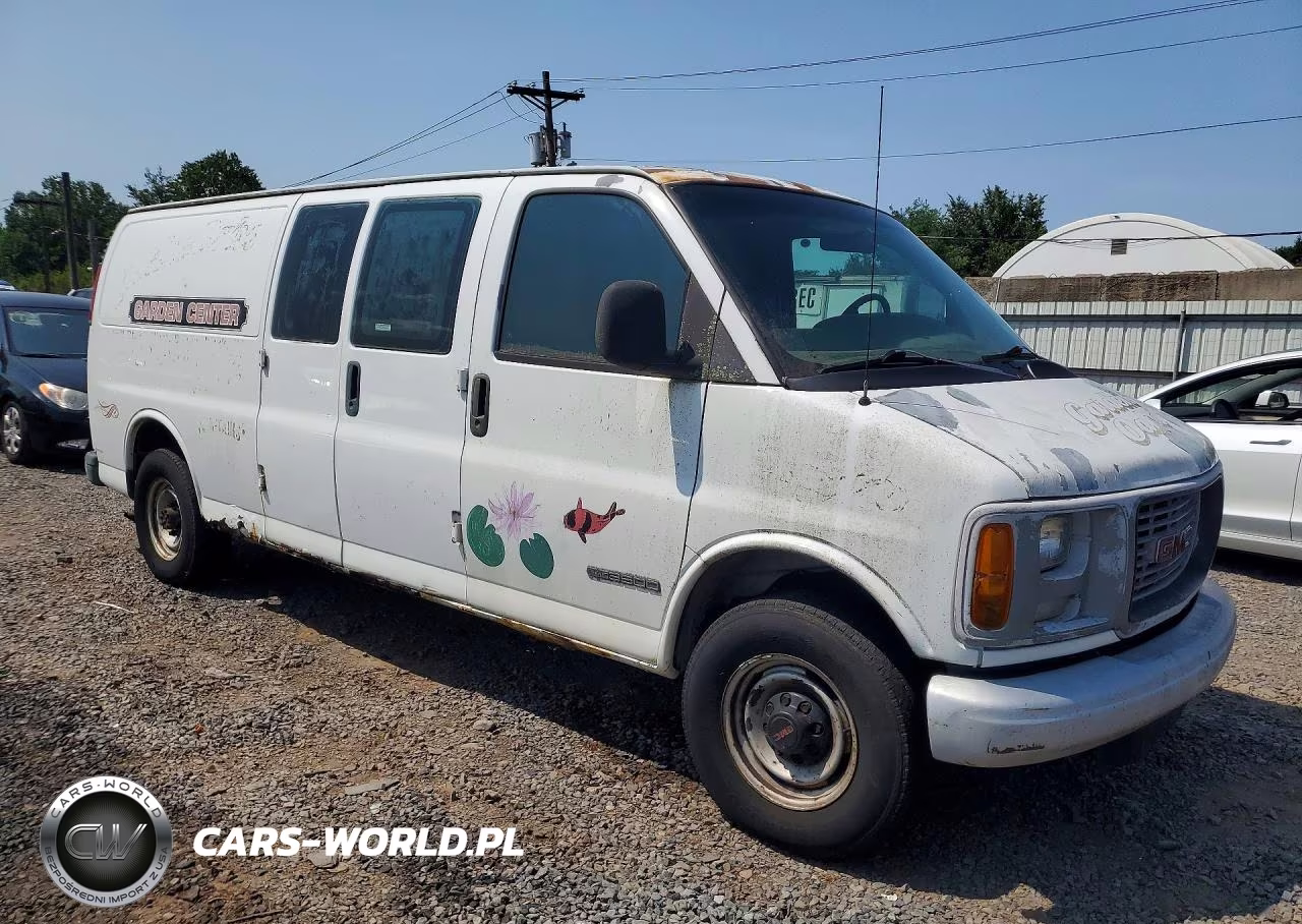 2001 GMC Savana 3500 Delivery Van VIN:1GTHG39R911181550 - 4