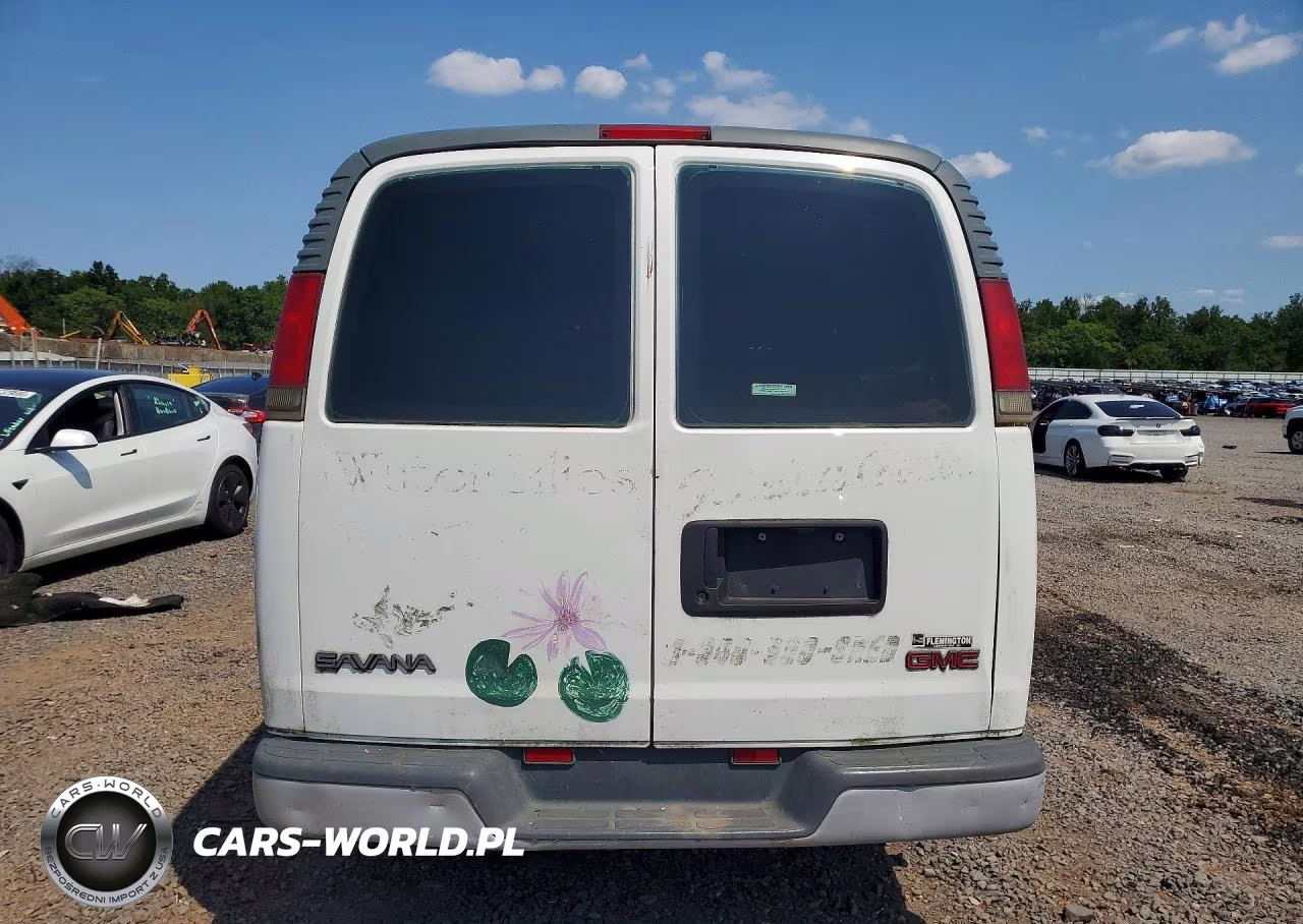 2001 GMC Savana 3500 Delivery Van VIN:1GTHG39R911181550 - 6