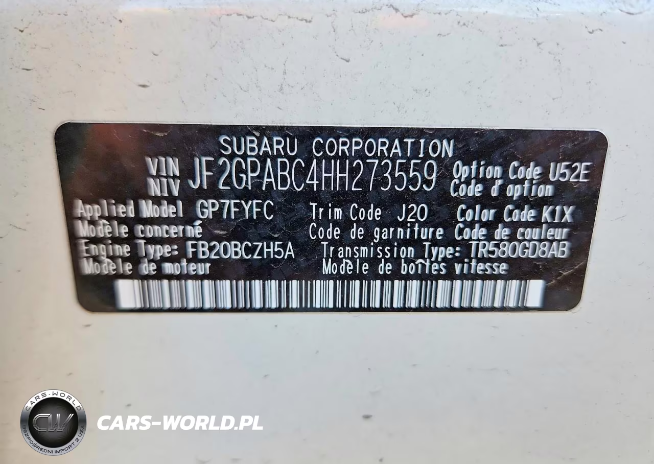 2017 Subaru Crosstrek Premium VIN:JF2GPABC4HH273559 - 13