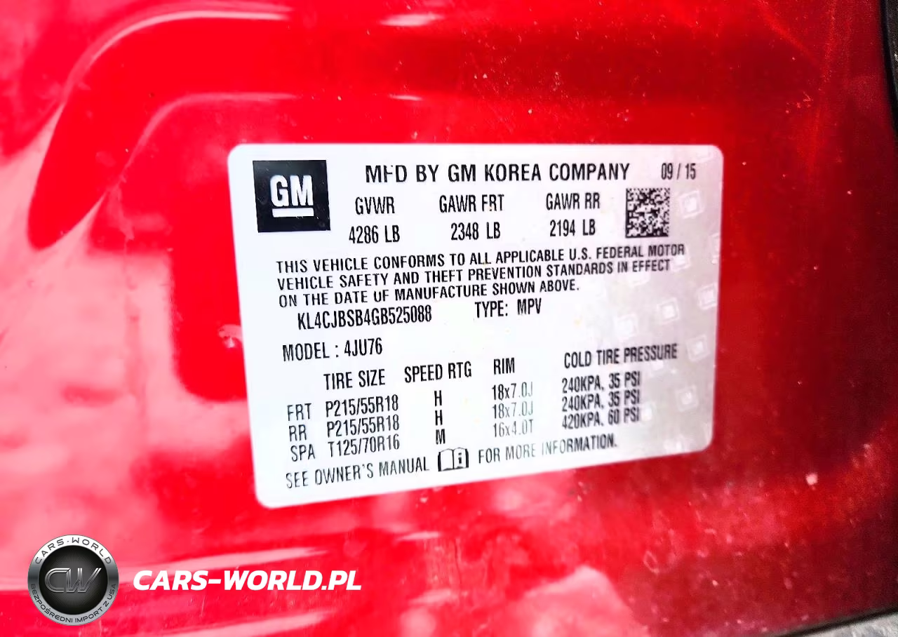 2016 Buick Encore Convenience VIN:KL4CJBSB4GB525088 - 13