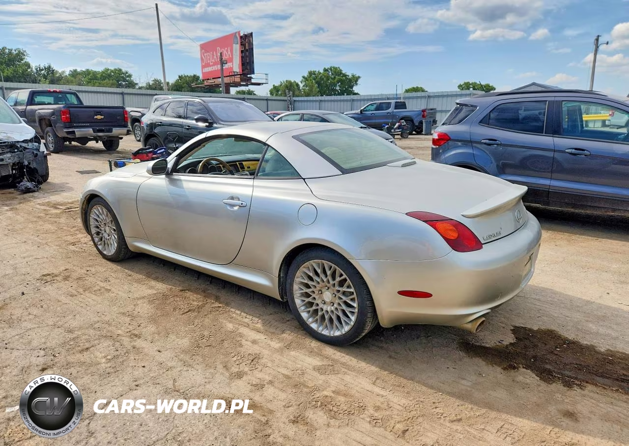 2003 Lexus Sc 430 VIN:JTHFN48Y430047550 - 2