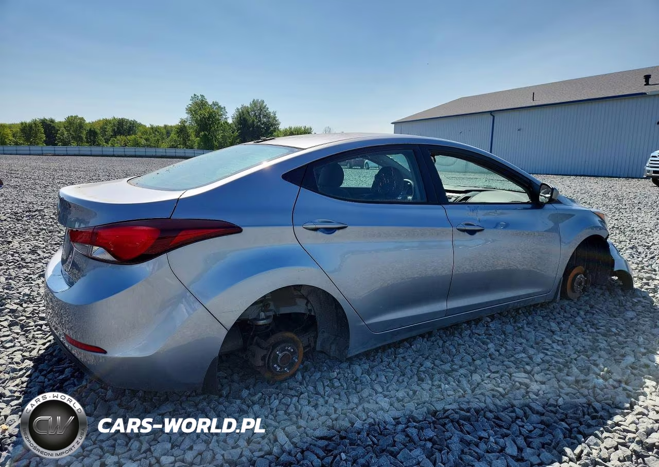 2016 Hyundai Elantra Se VIN:5NPDH4AEXGH660877 - 3