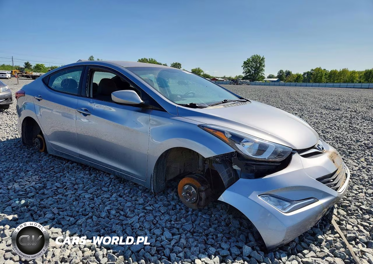 2016 Hyundai Elantra Se VIN:5NPDH4AEXGH660877 - 4